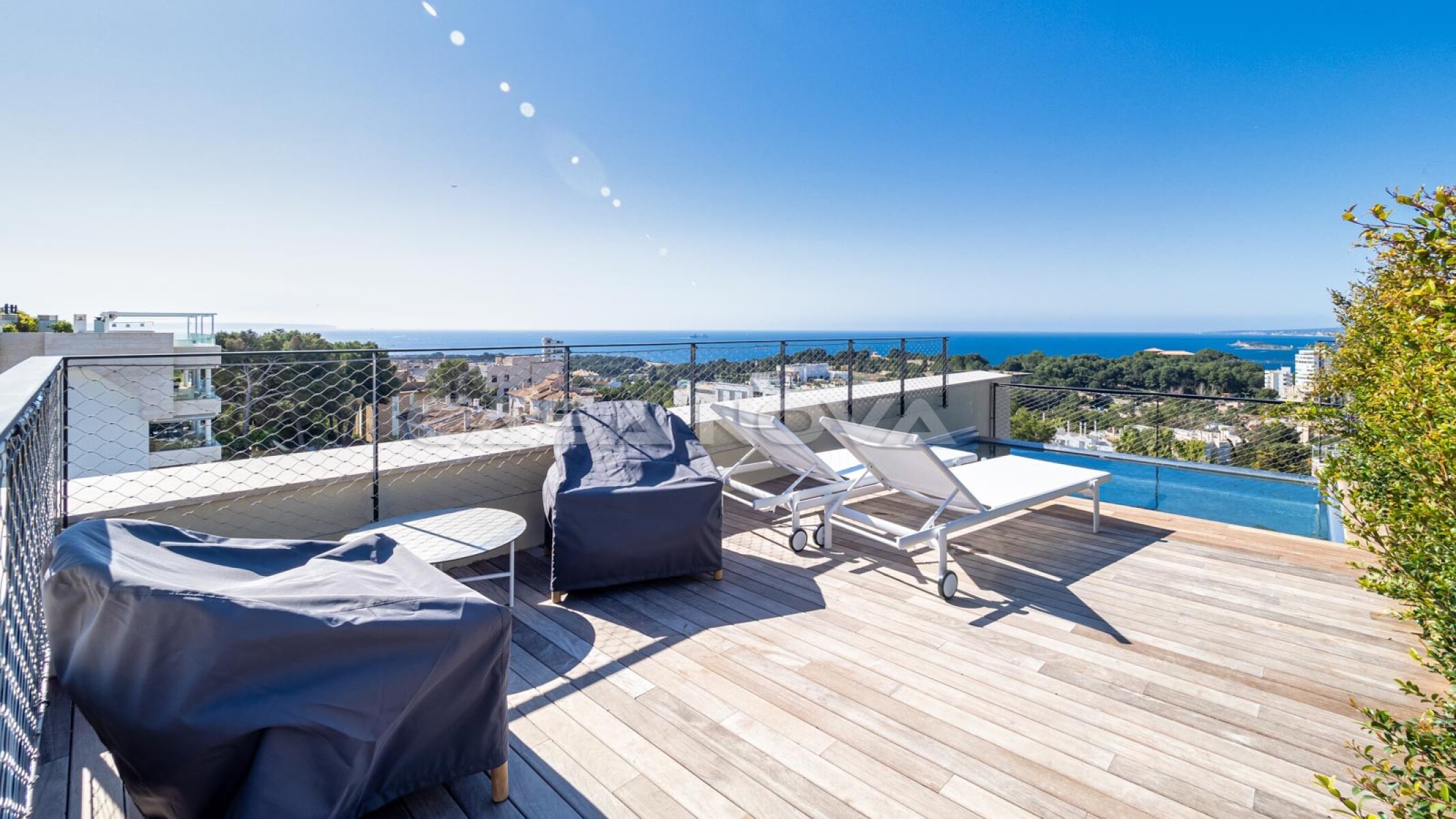 Duplex- Penthaus mit Pool