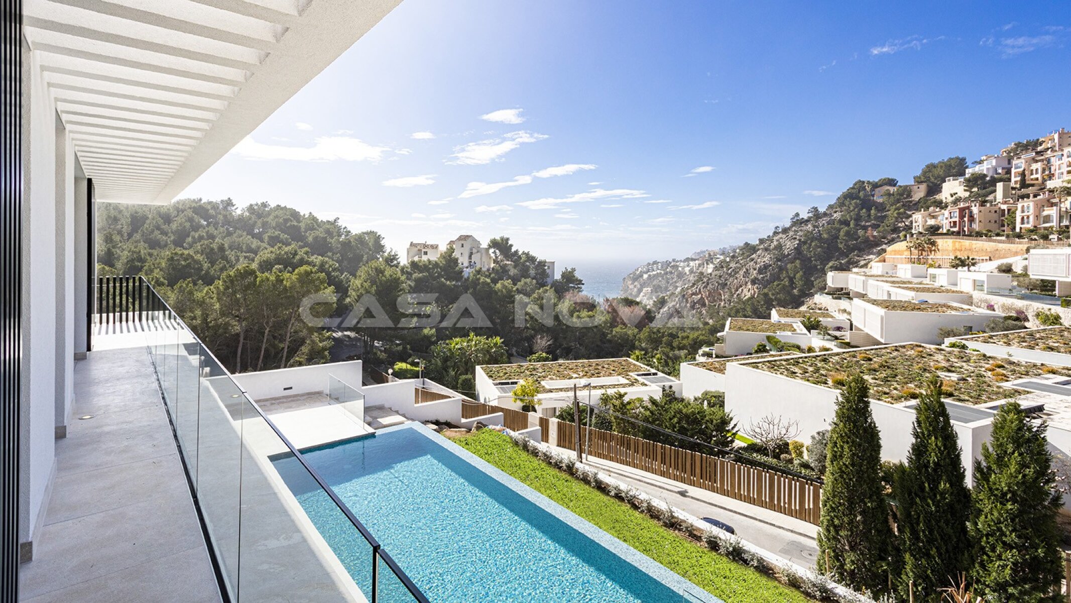 Espectacular villa de nueva construcción con impresionantes vistas al mar
