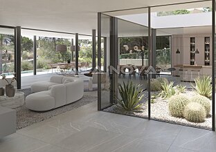 Ref. 4003704 | Tolles  Projekt mit Baugenehmigung für eine Luxusvilla in Santa Ponsa
