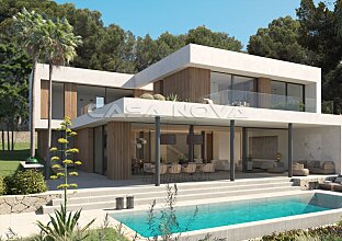 Ref. 4003704 | Tolles  Projekt mit Baugenehmigung für eine Luxusvilla in Santa Ponsa