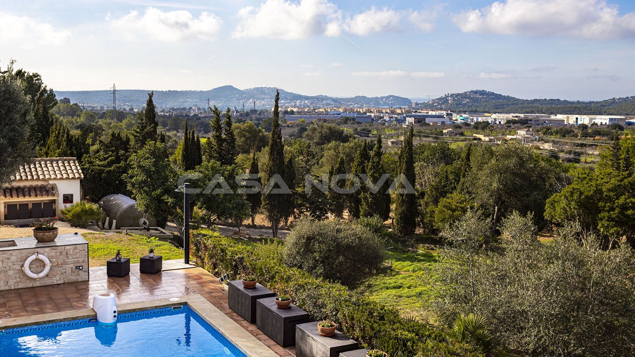 Romantische Finca mit Pool und Panoramablick 
