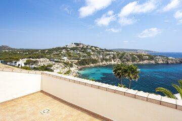 Private Dachterasse , Meerblick, Meer 