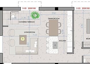 Ref. 1103747 | Moderne Erdgeschosswohnung in Nova Santa Ponsa 