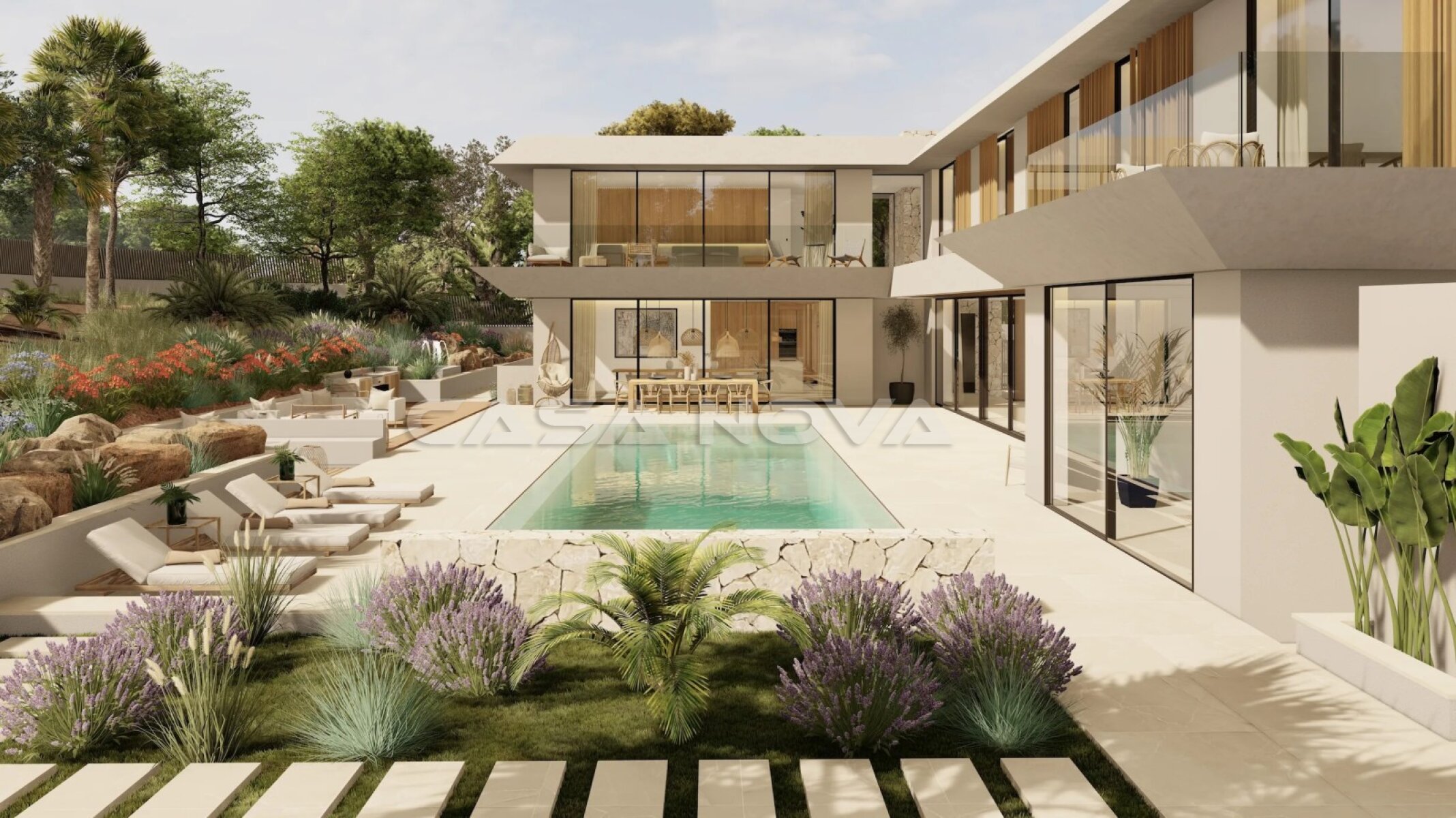 Elegant luxury villa in Santa Ponsa - modern design and top furnishings
