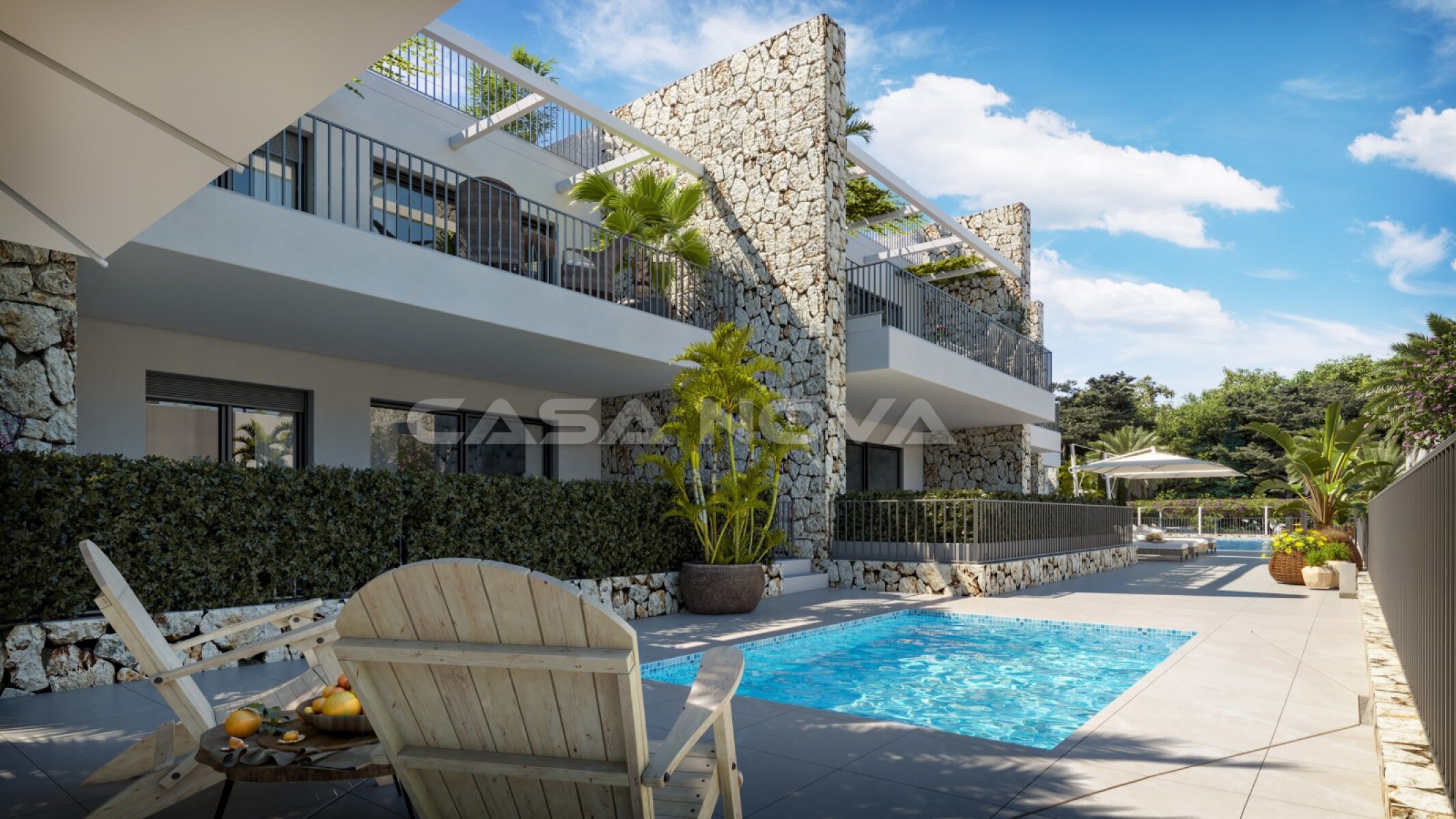 Schickes Erdgeschoss -Apartment in Sant Elm 