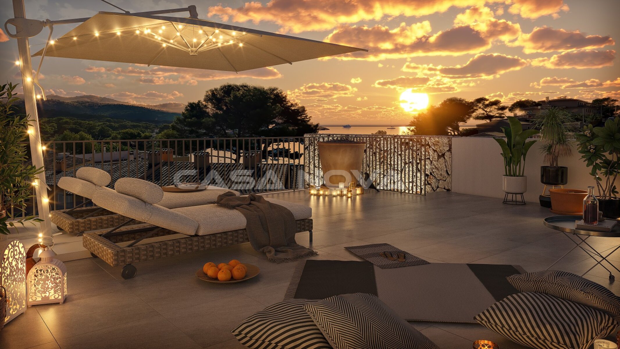 Traumhaftes Penthouse mit Meerblick in Sant Elm 
