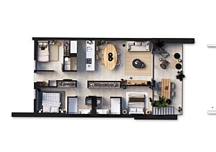 Ref. 1303767 | Traumhaftes Penthouse mit Meerblick in Sant Elm 