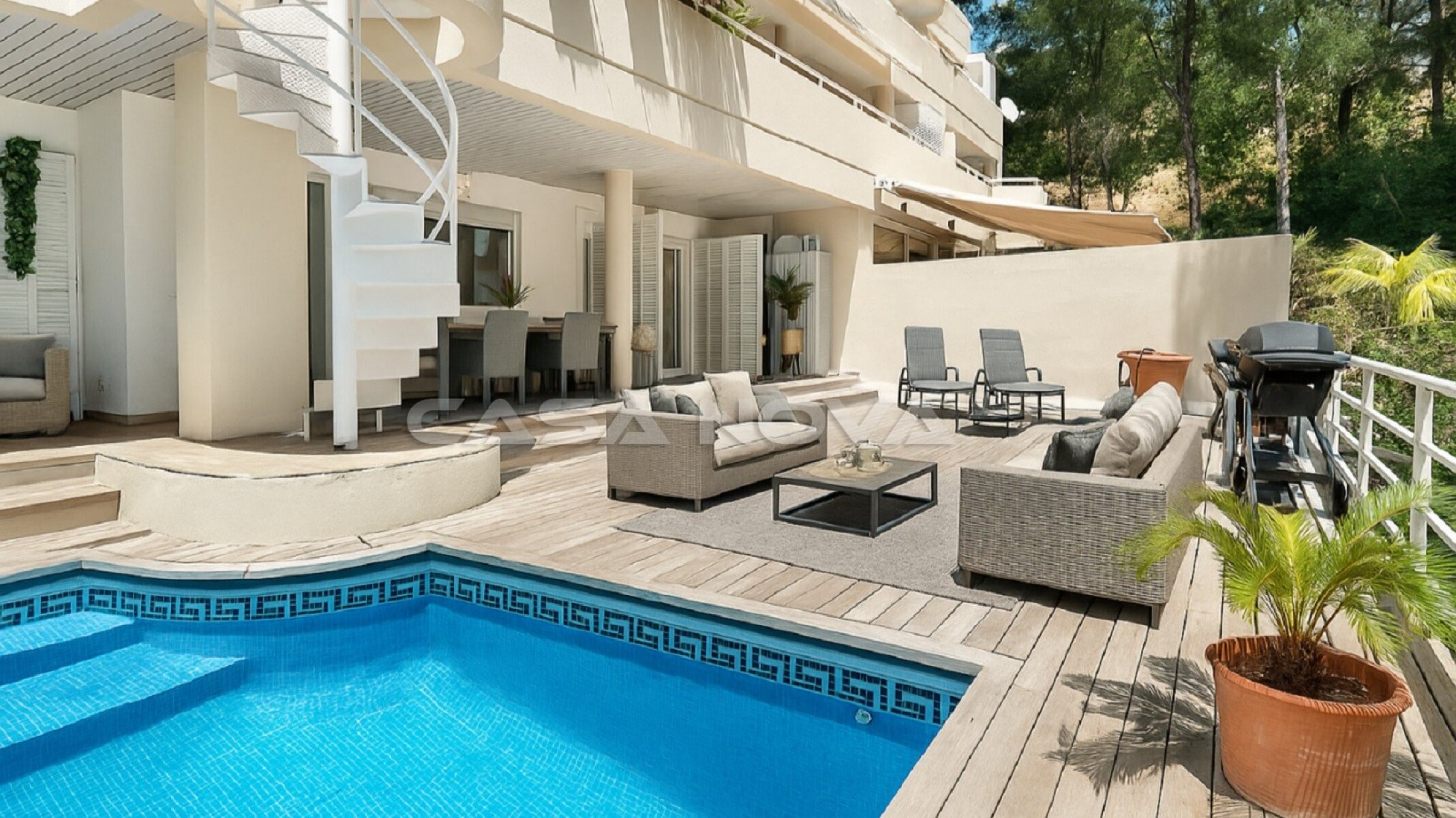 Modern duplex apartment in Bendinat