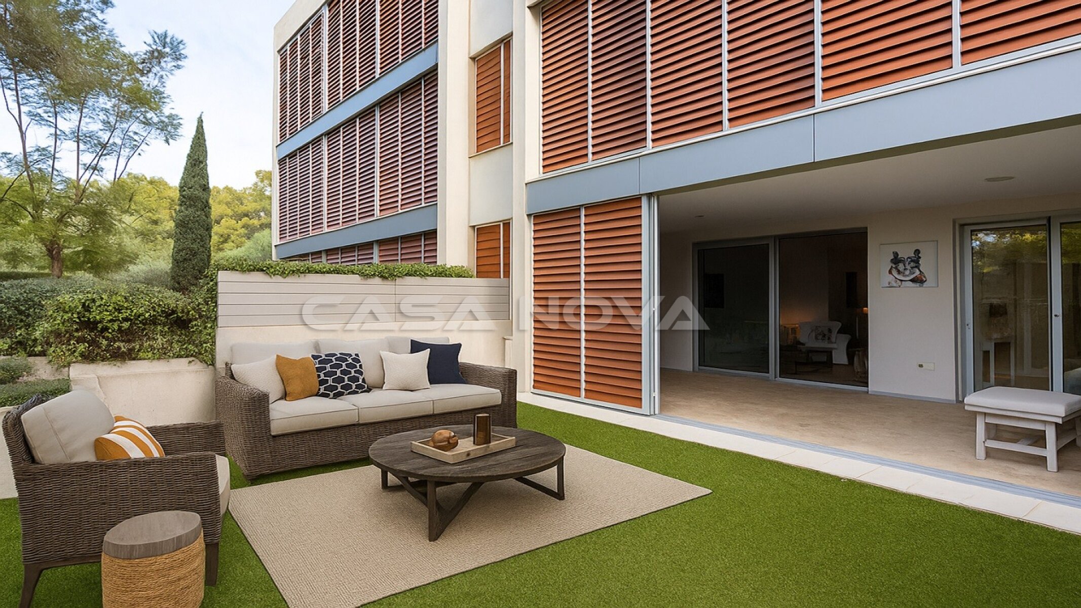 Ground floor apartment in an exclusive location 